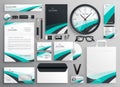 Big set of business stationery items