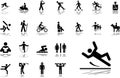 Big set icons - 33. Pictographs of people