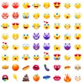 Big Set of Modern Emojis