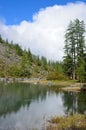 Big Shavlinskoe lake, Altai mountains, Russia