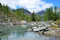 Big Shavlinskoe lake, Altai Republic, Russia