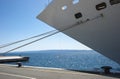 Big ship in port Royalty Free Stock Photo
