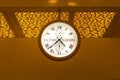 Big size clock Ulysse Nardin make at the Airport Royalty Free Stock Photo