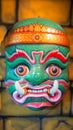 Big Size of Hua Khon, The Ancient Thai Traditional Show Mask