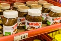 Big Size Nutella Jars In Turkish Grocery Store