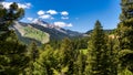 Lone Mountain at Big Sky, Montana Royalty Free Stock Photo