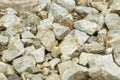 Big and small rocks background Royalty Free Stock Photo