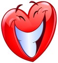 Big smile heart Royalty Free Stock Photo