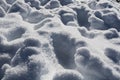 Big snow crystals Royalty Free Stock Photo