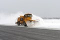 Big snowplow Royalty Free Stock Photo