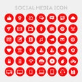 Big Social Media icon set