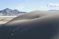 The big soft sand dune in the great basin Royalty Free Stock Photo