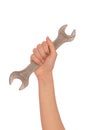 Big spanner Royalty Free Stock Photo