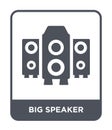 big speaker icon in trendy design style. big speaker icon isolated on white background. big speaker vector icon simple and modern Royalty Free Stock Photo