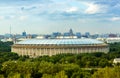 Big sports arena in Luzhniki, Moscow