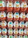 Kinder eggs Royalty Free Stock Photo