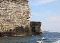 big stack rocks called Helm in Corsica Island Royalty Free Stock Photo