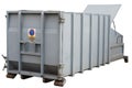 The big standard steel container