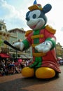 Big standing inflatable Mickey mouse in Parade Royalty Free Stock Photo