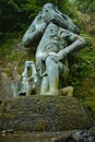 Big statue of The Apostle Andrew the First-Called near Sarpi, Adjara, Georgia.