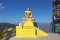 Big statue of Lord Buddha, Dalai hill or Flaf hill, Mussoorie, Uttarakhand