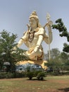 Big statue of lord shiv shankara Royalty Free Stock Photo