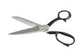Big steel scissors for hard material cutting Royalty Free Stock Photo