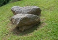 Big stone for decoration in the park