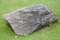 Big stone in outdoor lawn