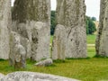 Big stones of the circle of Stonehenge