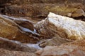 Big stones on the seashore. Closeup photo Royalty Free Stock Photo