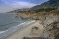 Big Sur in the California coastline and the Pacific ocean Royalty Free Stock Photo