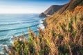 Big Sur, California Coast. Scenic view of cliffs and ocean Royalty Free Stock Photo