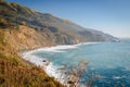 Big Sur, California Coast. Scenic view of cliffs and ocean Royalty Free Stock Photo