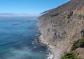 Ragged Point, view of Highway One, Big Sur coast Royalty Free Stock Photo