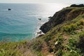 Big Sur, California.  A popular touristic destination, famous for its dramatic scenery. Royalty Free Stock Photo