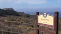 BIG SUR, CALIFORNIA, UNITED STATES - OCT 7, 2014: Hiking path along the Pacific Ocean in Garrapata State Park, closeup Royalty Free Stock Photo