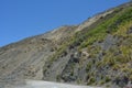 Big Sur Central Coast California gorgeous coastline mud creek slide Royalty Free Stock Photo