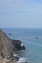 Big Sur Central Coast California gorgeous coastline rocks Royalty Free Stock Photo