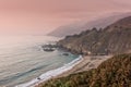 Big Sur Coast Landscape Royalty Free Stock Photo