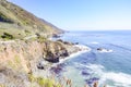 Big sur, Coastal highway, Route 1, California Royalty Free Stock Photo