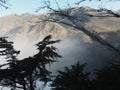 Big Sur coastline on Pacific Ocean Royalty Free Stock Photo