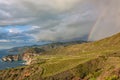 Big Sur Rainbow Royalty Free Stock Photo