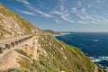 Big Sur road trip. Scenic California State route 1. Royalty Free Stock Photo