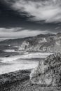 Big Sur Rocky Coast in California Royalty Free Stock Photo