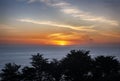 Big Sur Sunset Royalty Free Stock Photo