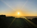 Big Sur Sunset Royalty Free Stock Photo