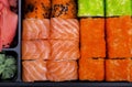 Big sushi set Royalty Free Stock Photo