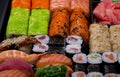 Big sushi set Royalty Free Stock Photo