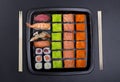 Big sushi set Royalty Free Stock Photo